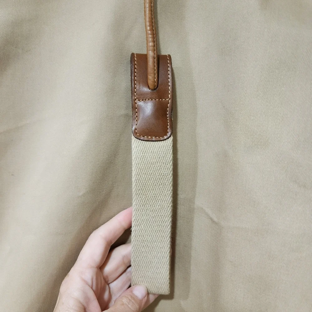 Vintage Ghurka Marley Hodgson No. 64 Cover Up II Canvas & Leather Garment Bag